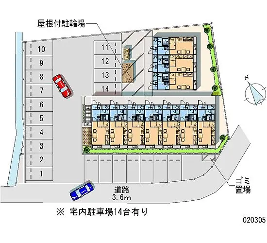 ★手数料０円★富士宮市小泉 月極駐車場